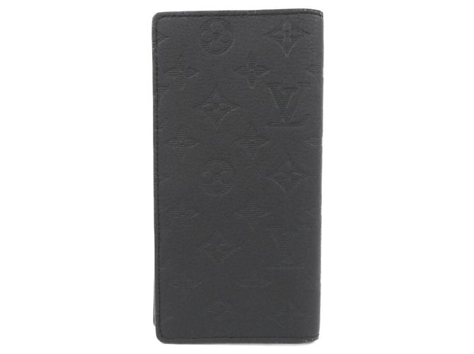 Portafoglio Brazza in Monogram Taurillon Louis Vuitton Nero - vista 2
