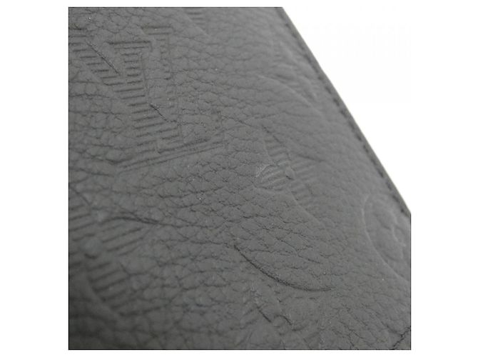 Portafoglio Brazza in Monogram Taurillon Louis Vuitton Nero - vista 3