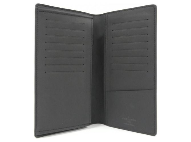 Portafoglio Brazza in Monogram Taurillon Louis Vuitton Nero - vista 4