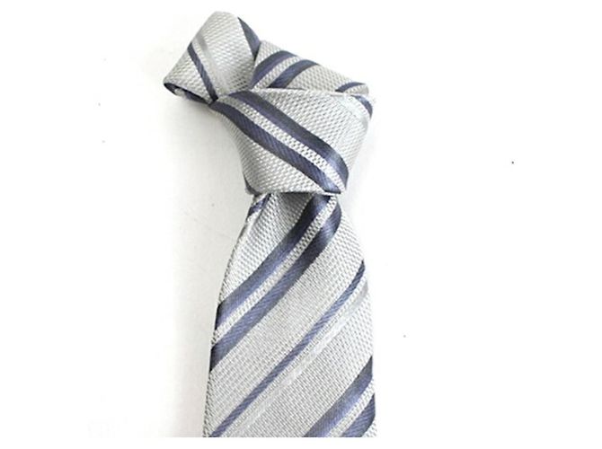 Burberry Black Label Silk Tie Stripe BURBERRY BLACK LABEL Men's - view 6