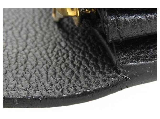 Cartera Larga Sarah Monogram Empreinte Louis Vuitton Negra Negro - vista 6