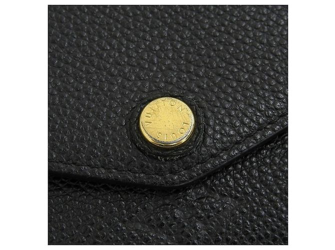 Cartera Larga Sarah Monogram Empreinte Louis Vuitton Negra Negro - vista 8