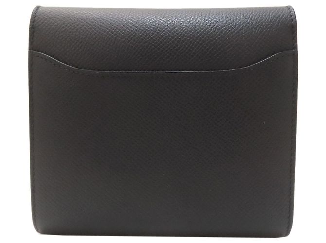 Hermès Constance Compact Gold Hardware Coin Case Epson Women's HERMES Black - view 2