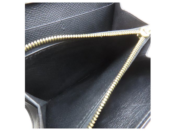 Hermès Constance Compact Gold Hardware Coin Case Epson Women's HERMES Black - view 6