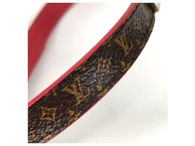 Bracciale Monogram Lockit LOUIS VUITTON, Doppio Canvas, Donna, Marrone - vista 11