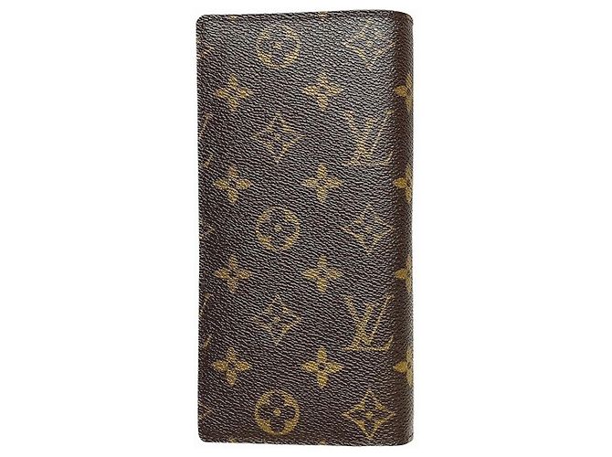 Portafoglio Bifold Monogram Brazza Louis Vuitton per Uomini e Donne Marrone - vista 2