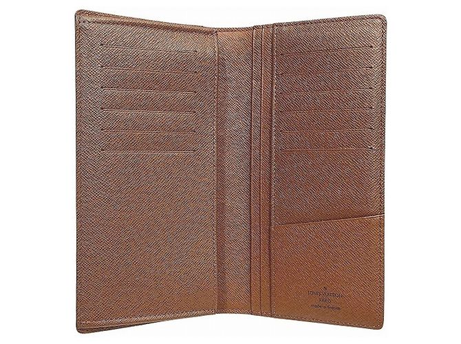 Portafoglio Bifold Monogram Brazza Louis Vuitton per Uomini e Donne Marrone - vista 3