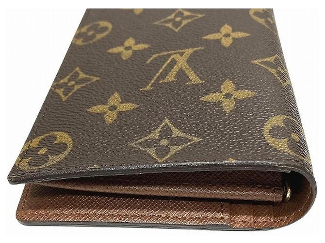 Portafoglio Bifold Monogram Brazza Louis Vuitton per Uomini e Donne Marrone - vista 8