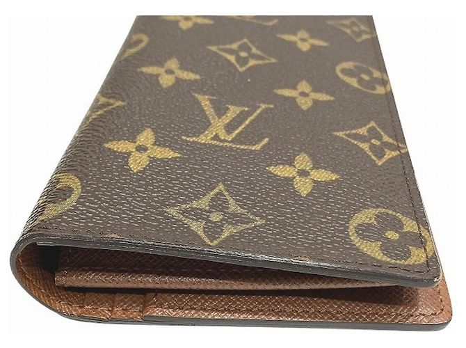 Portafoglio Bifold Monogram Brazza Louis Vuitton per Uomini e Donne Marrone - vista 9