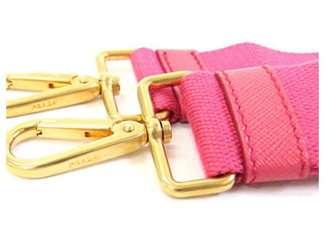 Prada Pink Canvas Shoulder Strap Replacement for Women's PRADA - view 3
