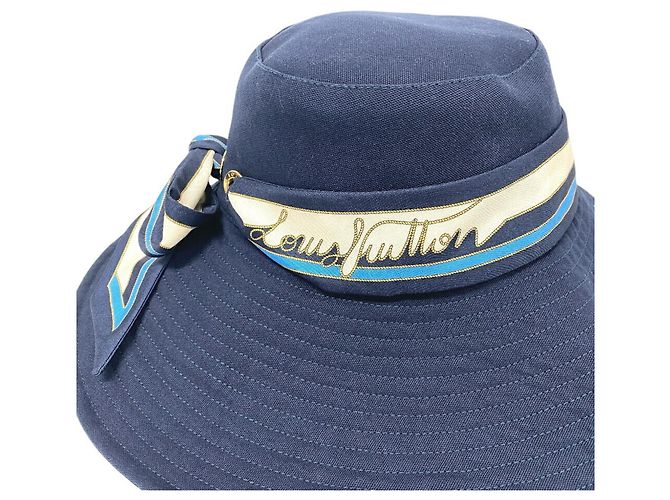 Cappello bucket LOUIS VUITTON, Blu Navy, Donna - vista 6