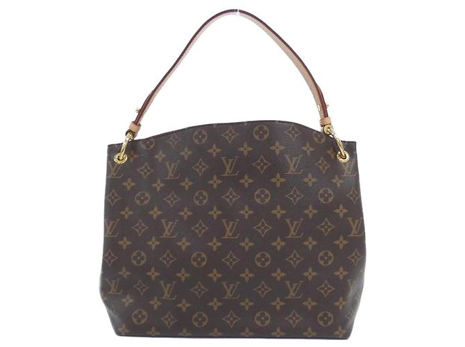 Borsa a Spalla Graceful PM Monogramma Louis Vuitton Marrone - vista 2