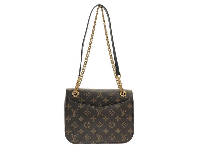 Borsa a Spalla Monogram Passy Louis Vuitton Marrone - vista 2