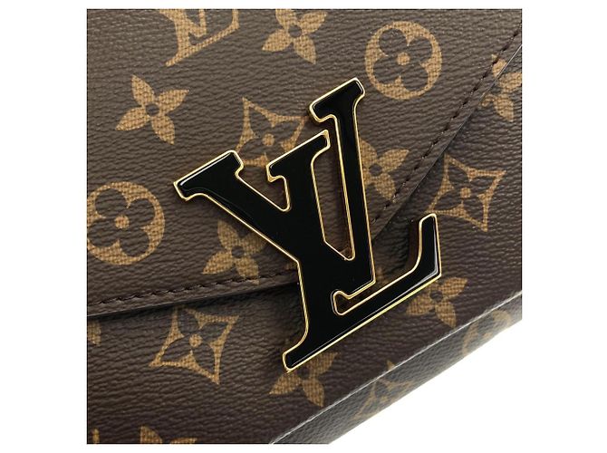 Borsa a Spalla Monogram Passy Louis Vuitton Marrone - vista 4