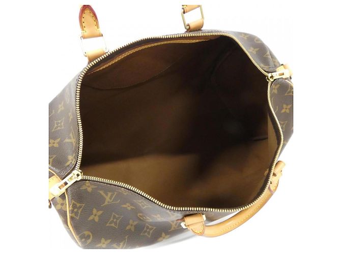 Louis Vuitton Monogram Speedy Bandouliere Boston Bag Brown - view 8