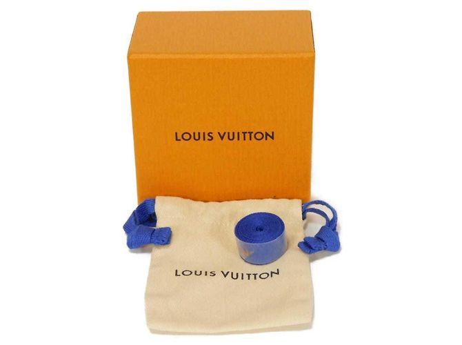 Bracelet LOUIS VUITTON LV Slide Initial Flower Monogram Éclipse Noir pour Homme - vue 7