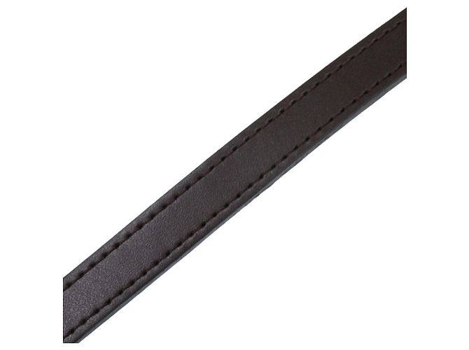Louis Vuitton Brown Leather Shoulder Strap LV LOUIS VUITTON - view 3
