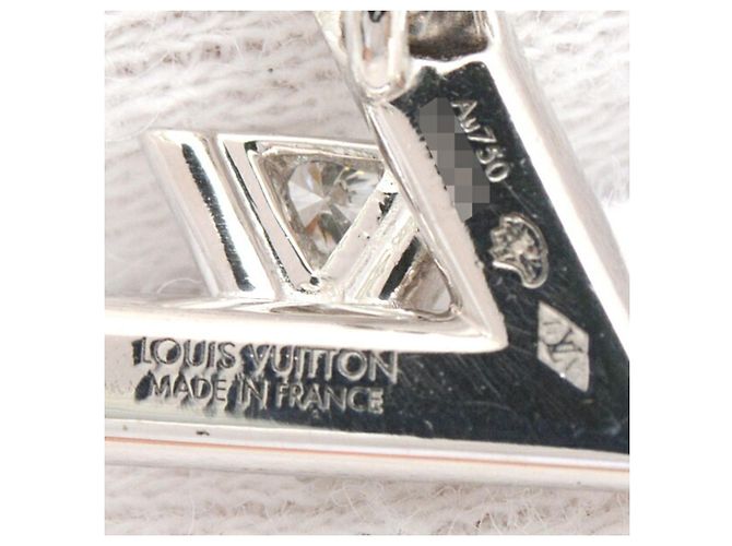 Collar Louis Vuitton Mujer Volt One PM Oro Blanco - vista 6