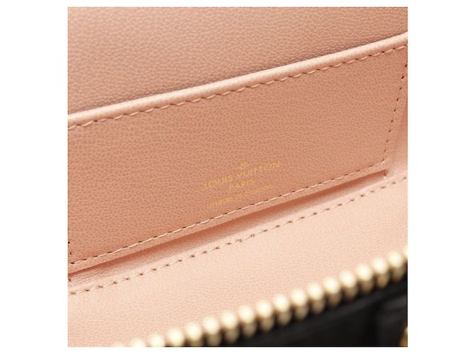 LOUIS VUITTON Vanity Coussin PM Borsa a mano in pelle di agnello per donne Nera Nero - vista 5