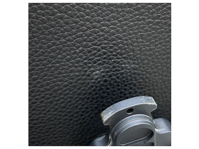 Mochila de cuero Gallop Christian Dior Negra - vista 10