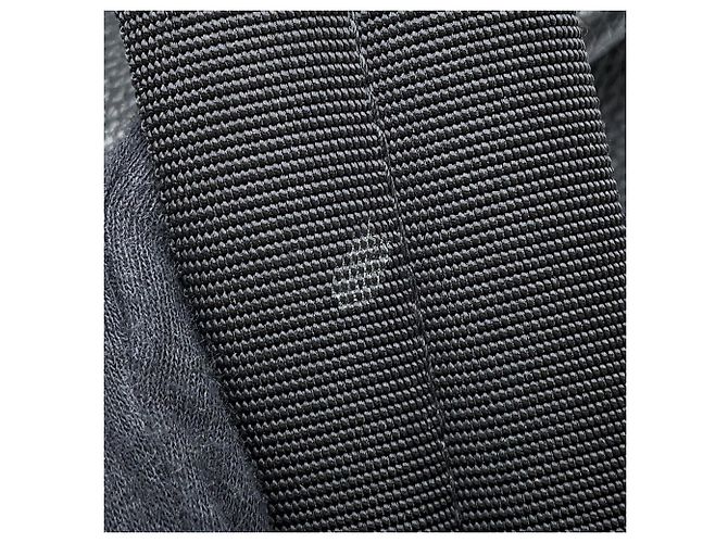 Mochila de cuero Gallop Christian Dior Negra - vista 12
