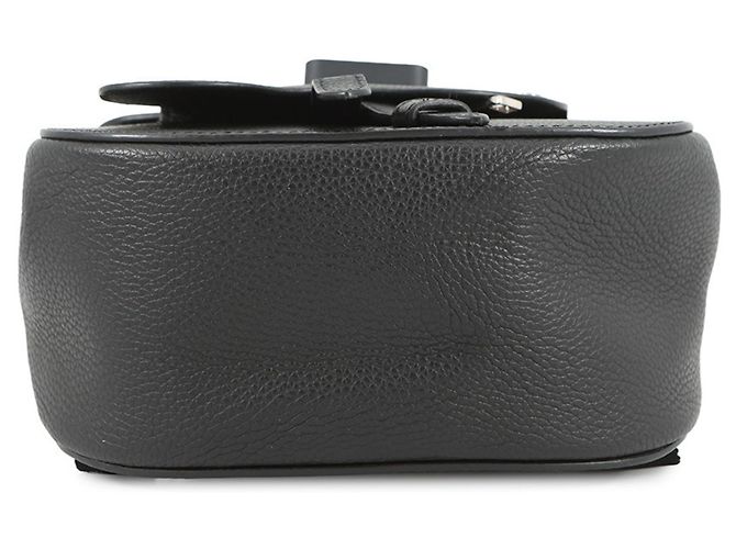 Mochila de cuero Gallop Christian Dior Negra - vista 3