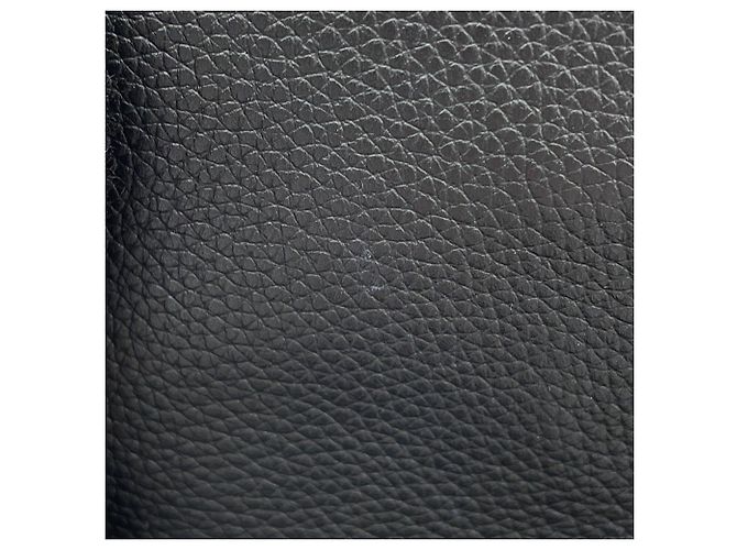 Mochila de cuero Gallop Christian Dior Negra - vista 9