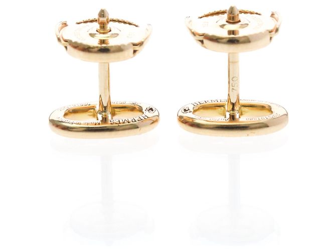 Chaîne d'ancre Pendientes Chaine D'Ancre Hermès Sin Piedra Oro Rosa () Pendientes de Stud Oro Rosa - vista 2