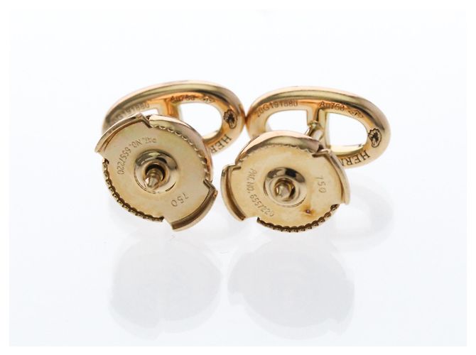 Chaîne d'ancre Pendientes Chaine D'Ancre Hermès Sin Piedra Oro Rosa () Pendientes de Stud Oro Rosa - vista 6
