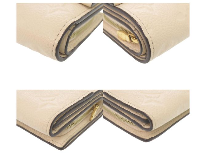 Billetera Compacta Metis Monogram Empreinte IC Chip Crema LOUIS VUITTON Blanco - vista 4