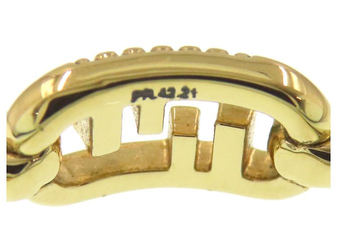 FENDI Orlocke Metallring für Frauen - Ansicht 5