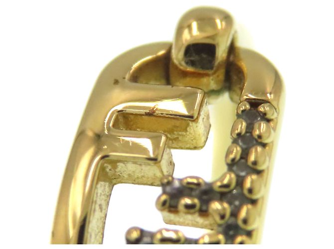 FENDI Orlocke Metallring für Frauen - Ansicht 7
