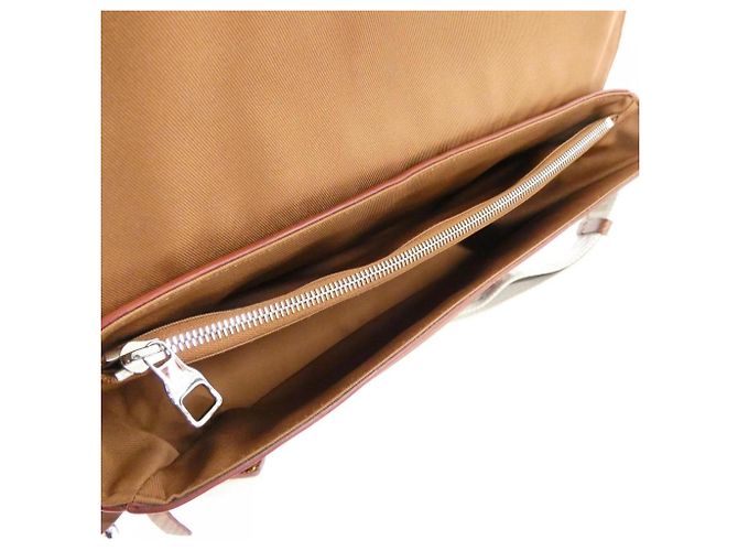 Borsa a Spalla Montsouris XL Epi Louis Vuitton Marrone - vista 7