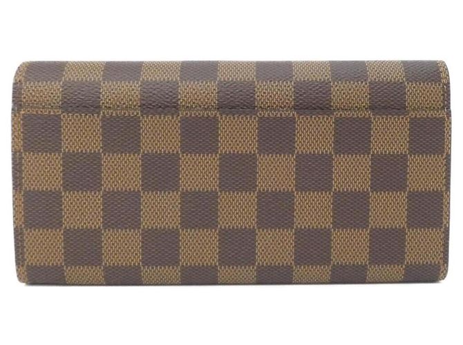Carteira Sarah Damier Louis Vuitton Marrom - vista 2