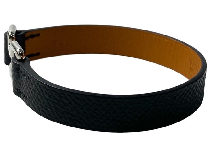 Hermès Herrenarmband Tonight, B Stamp, Schwarz - Ansicht 2