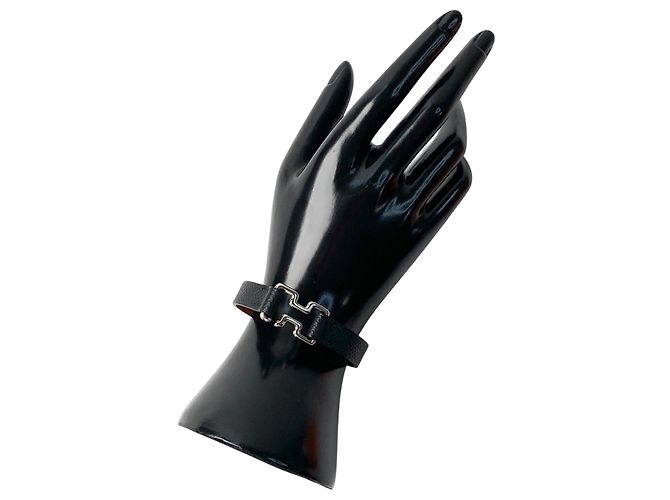 Hermès Herrenarmband Tonight, B Stamp, Schwarz - Ansicht 5