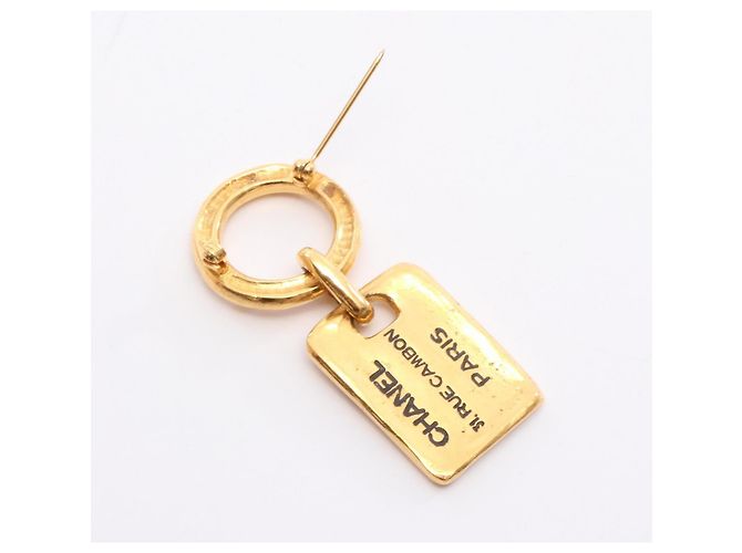 Chanel Spilla Cambon Accessorio GP (Placcato Oro) Donna Oro D'oro - vista 2