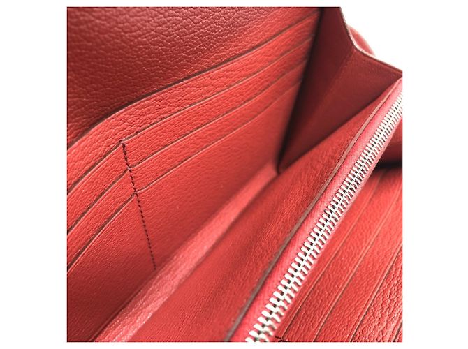 Hermès Cartera HERMES Kelly Flag Long Epson Mujer Rosa - vista 13