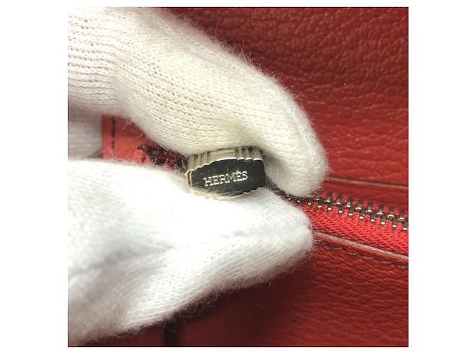 Hermès Cartera HERMES Kelly Flag Long Epson Mujer Rosa - vista 14
