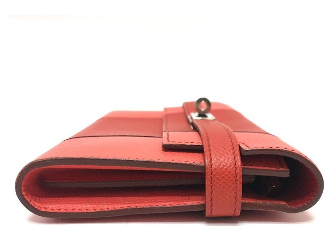 Hermès Cartera HERMES Kelly Flag Long Epson Mujer Rosa - vista 3