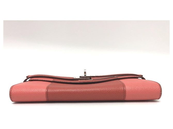 Hermès Cartera HERMES Kelly Flag Long Epson Mujer Rosa - vista 4