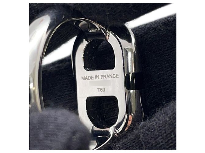 Hermès Maillon Ring, Black / Size HERMES Men's Ring - view 10