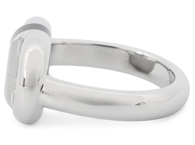 Hermès Maillon Ring, Black / Size HERMES Men's Ring - view 2