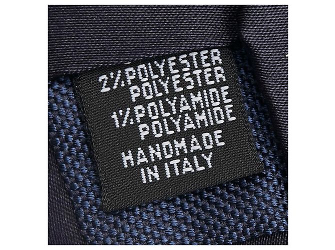 Chanel Coco Mark Star Shooting Tie Navy Silk Polyester Men's CHANEL Navy blue - view 4
