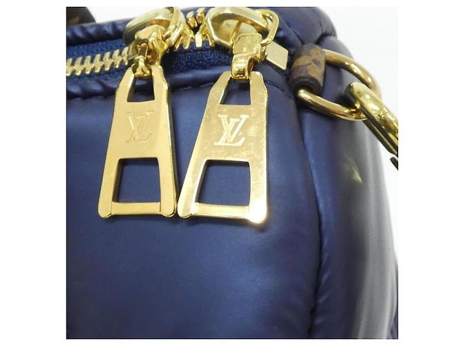 Louis Vuitton Monogram (LV Pillow) Speedy Bandouliere Boston Bag Blue - view 3
