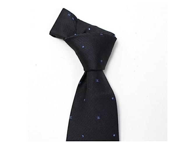 Cravatta in seta CHANEL per uomini Marrone - vista 6