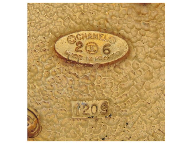Timeless Spilla Ovale Vintage Chanel - vista 5