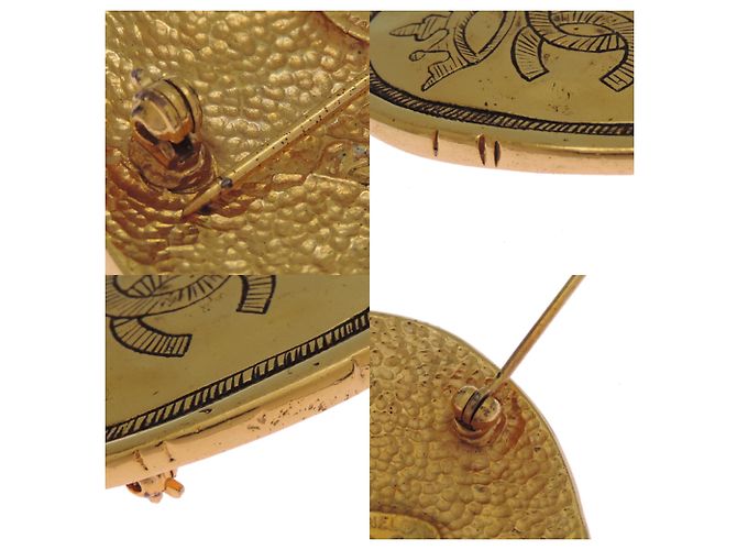 Timeless Spilla Ovale Vintage Chanel - vista 6