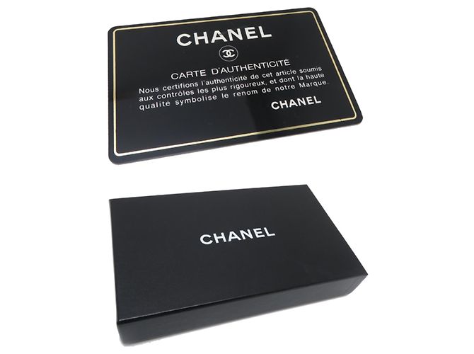 Billetera bi-fold Chanel Coco Mark con cierre en piel de ternera granulada negra Negro - vista 9