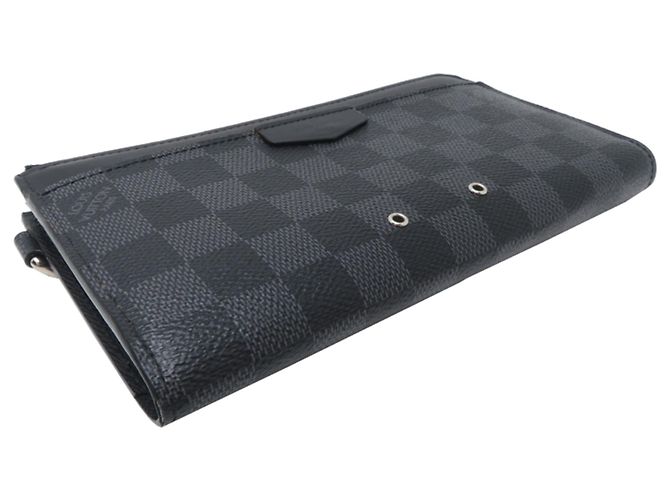 Portafoglio lungo Zippy Dragonne da uomo Louis Vuitton Nero - vista 3
